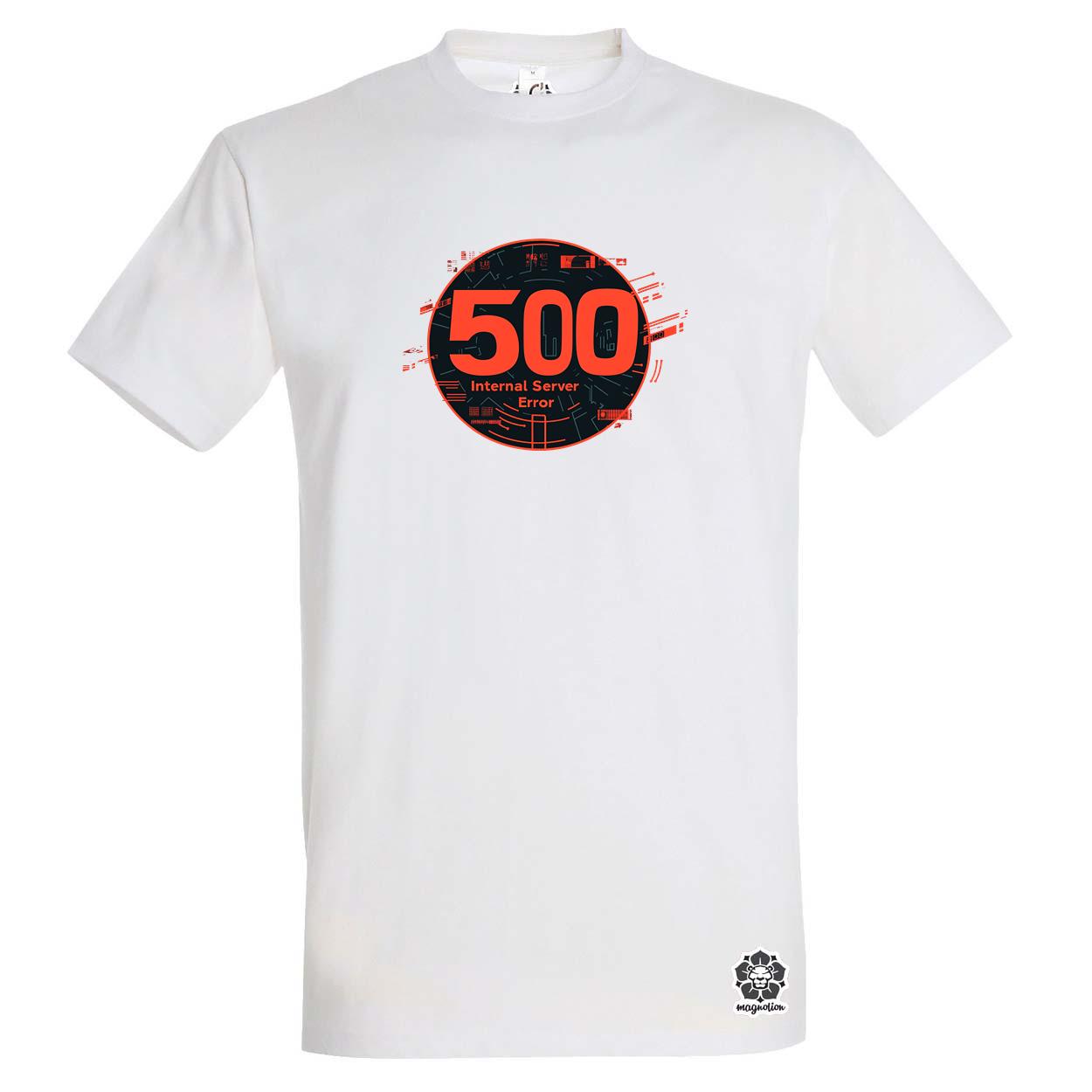 505 server error v15 egyedi póló 