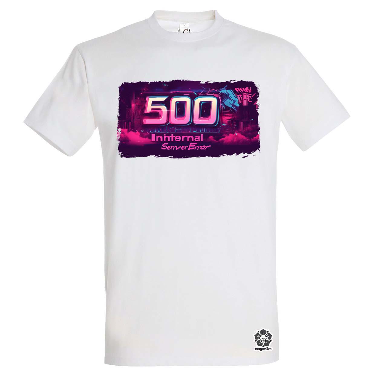 505 server error v18 egyedi póló 