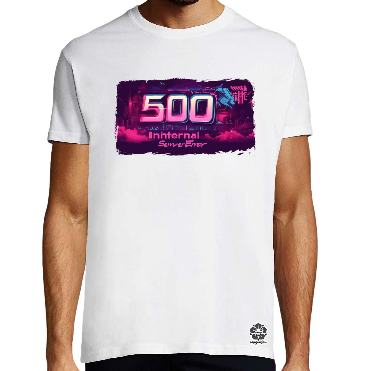 505 server error v18 egyedi póló 