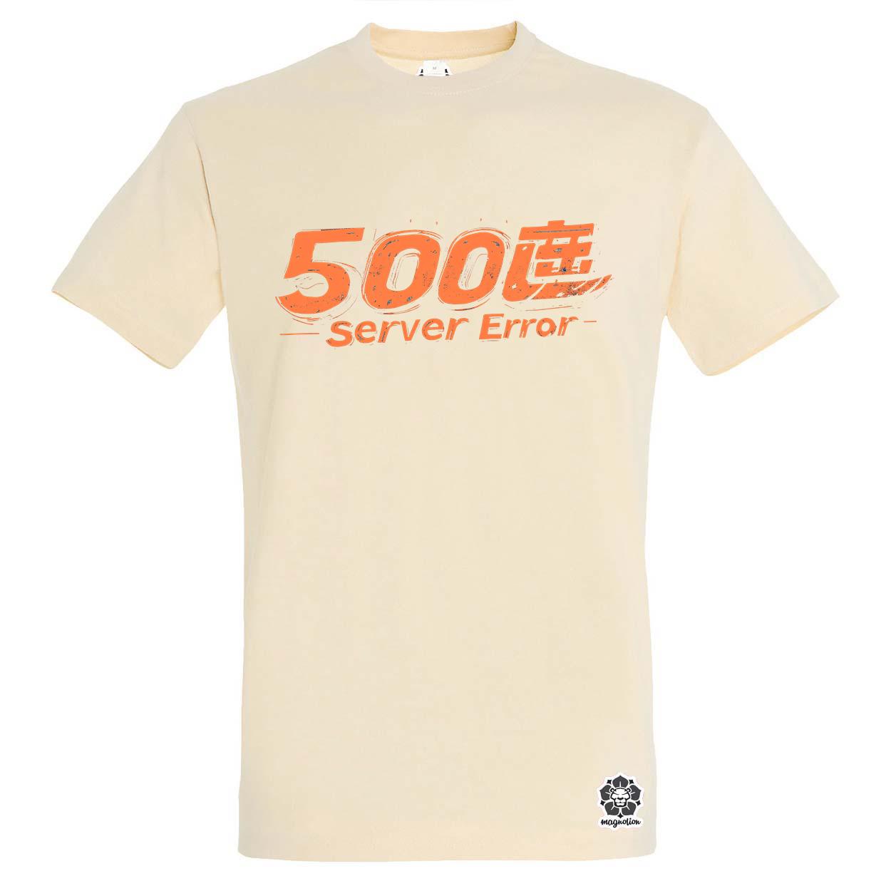 505 server error v19 egyedi póló 