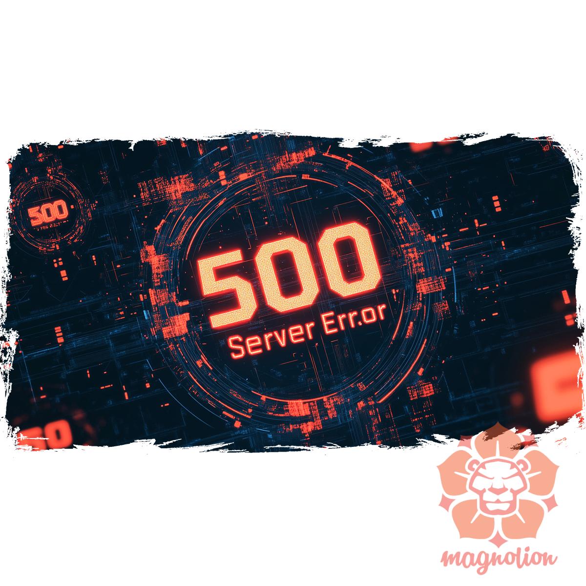 505 server error v2 egyedi póló 
