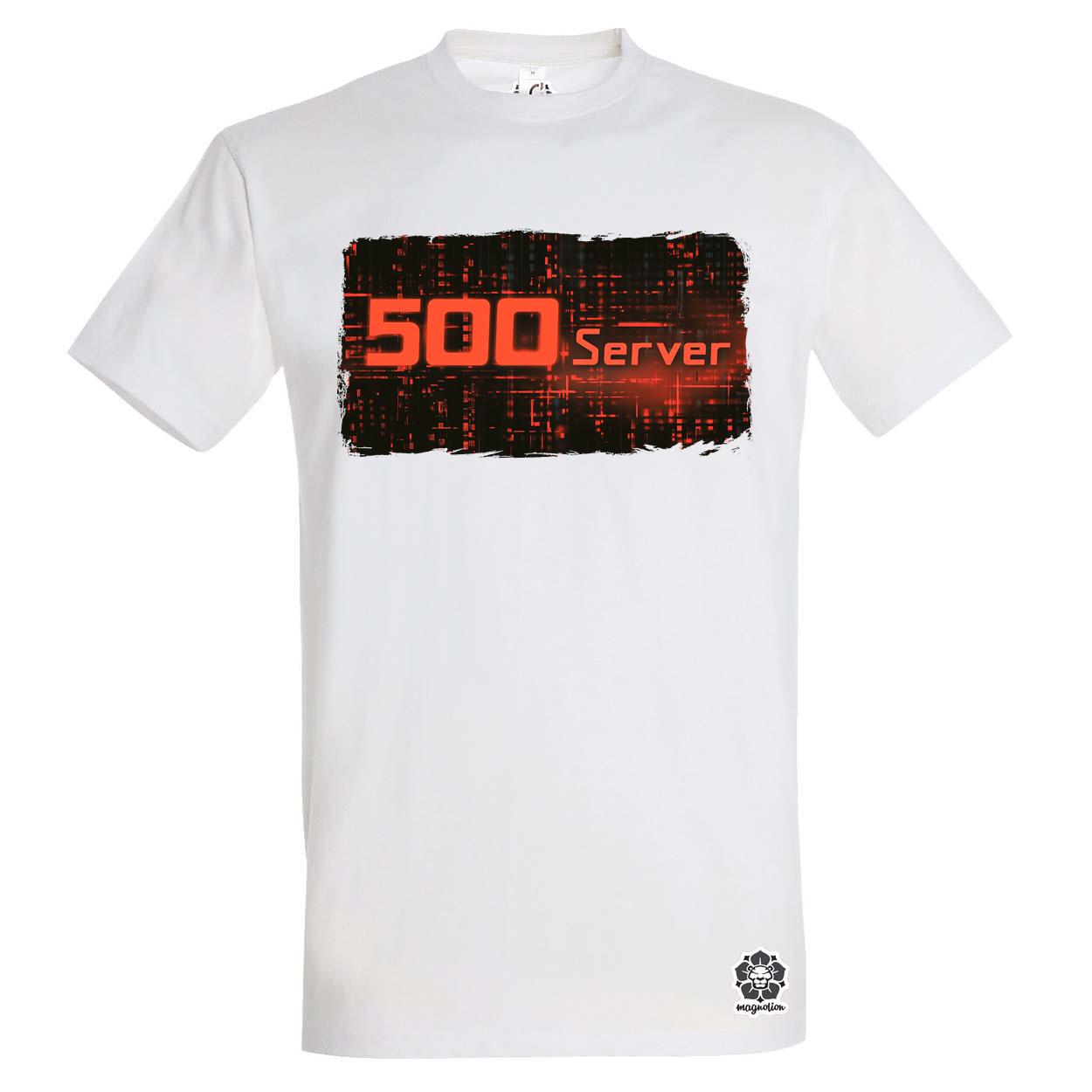 505 server error v3 egyedi póló 