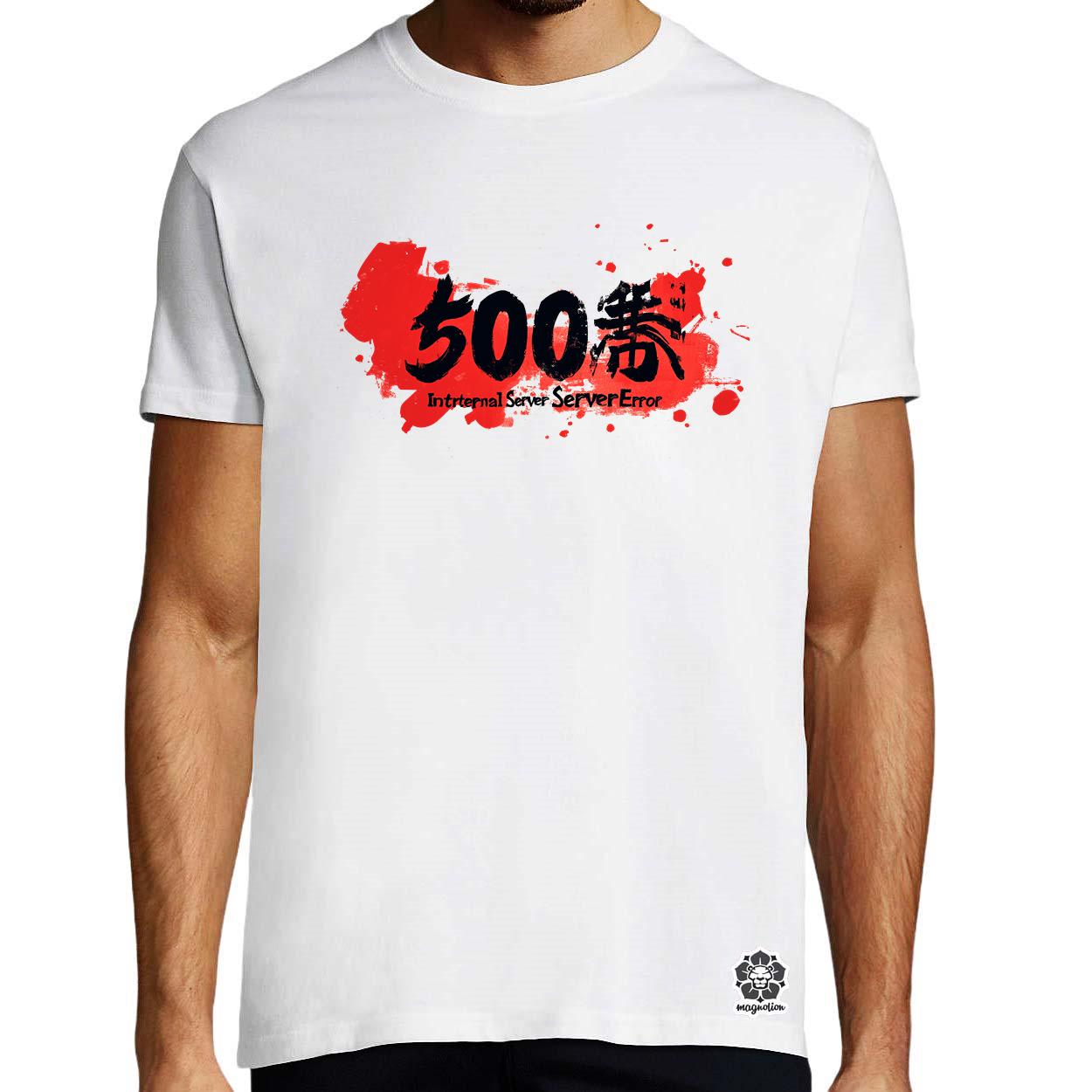 505 server error v6 egyedi póló 