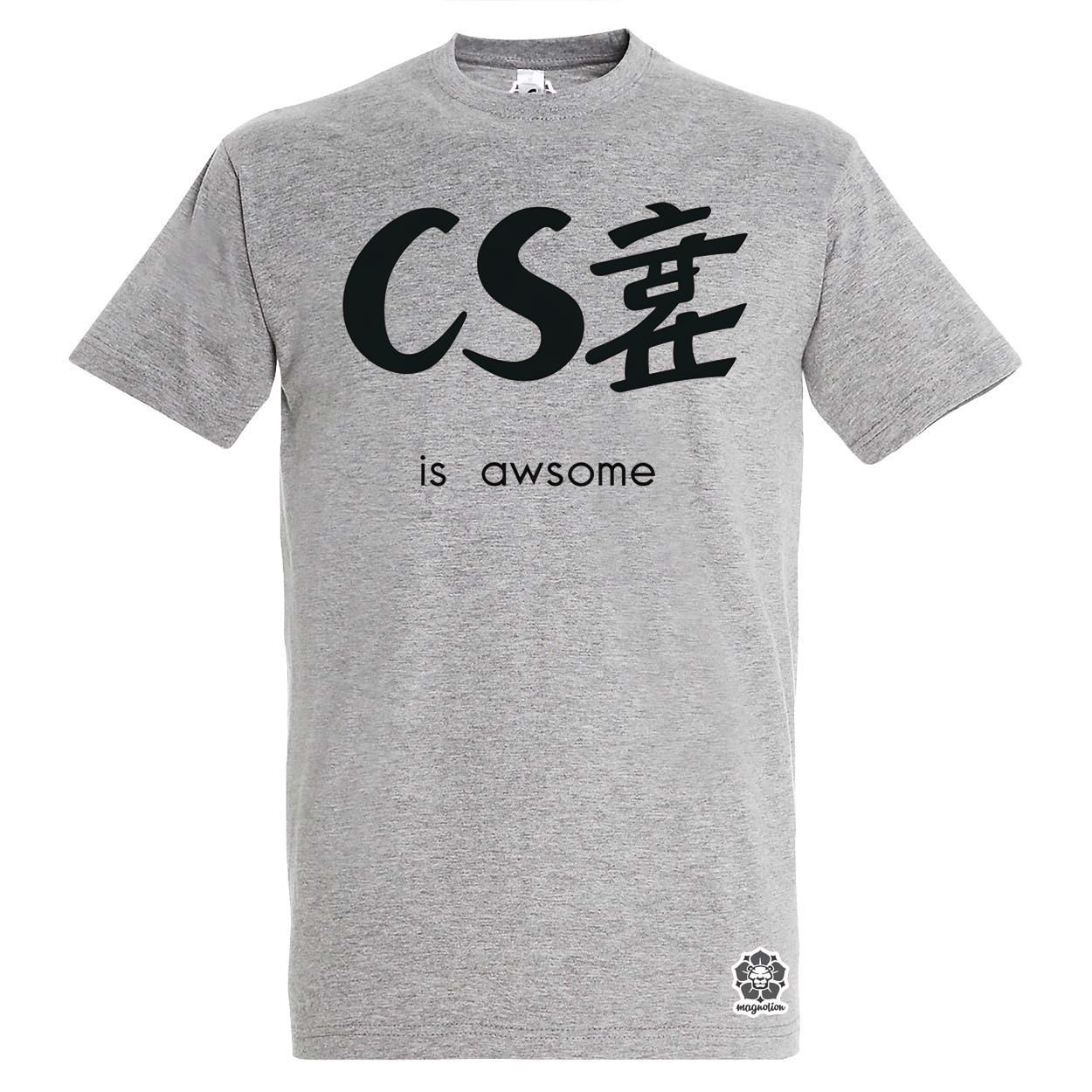 CSS is awesome v10 egyedi póló 