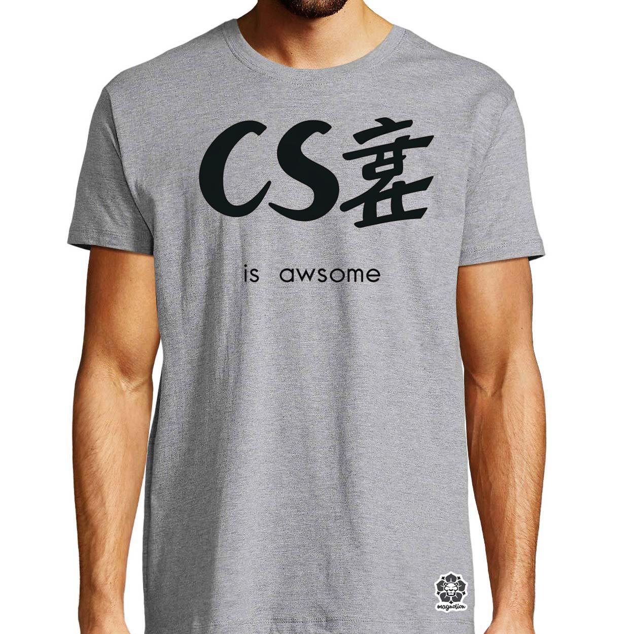 CSS is awesome v10 egyedi póló 