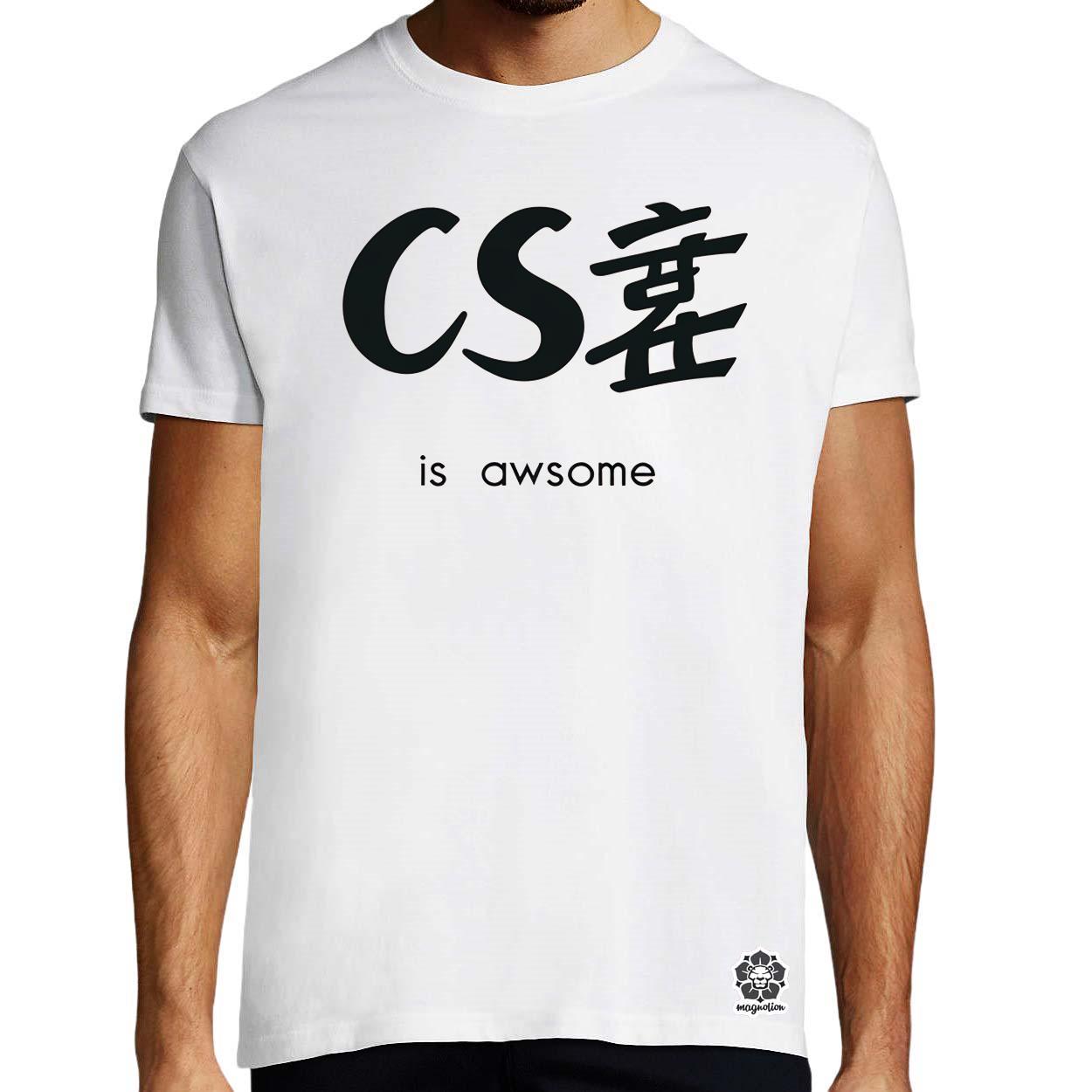 CSS is awesome v10 egyedi póló 