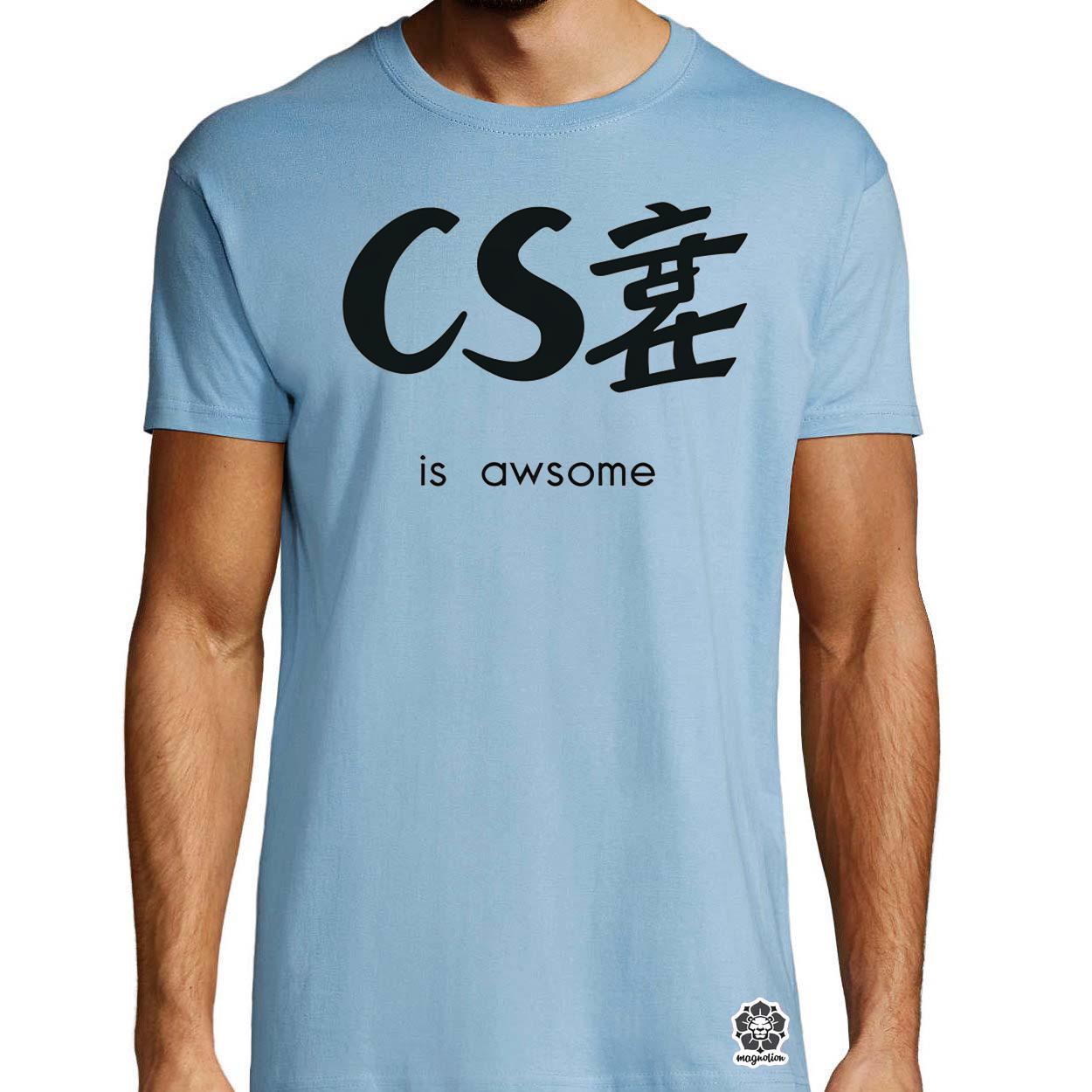 CSS is awesome v10 egyedi póló 