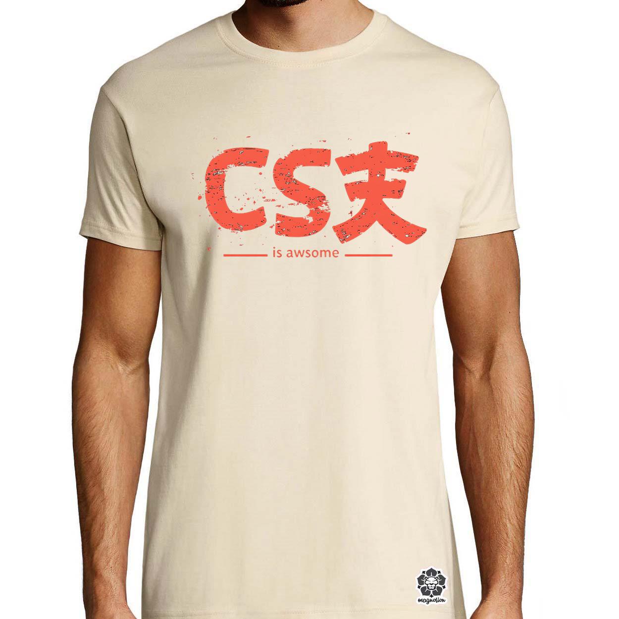 CSS is awesome v3 egyedi póló 