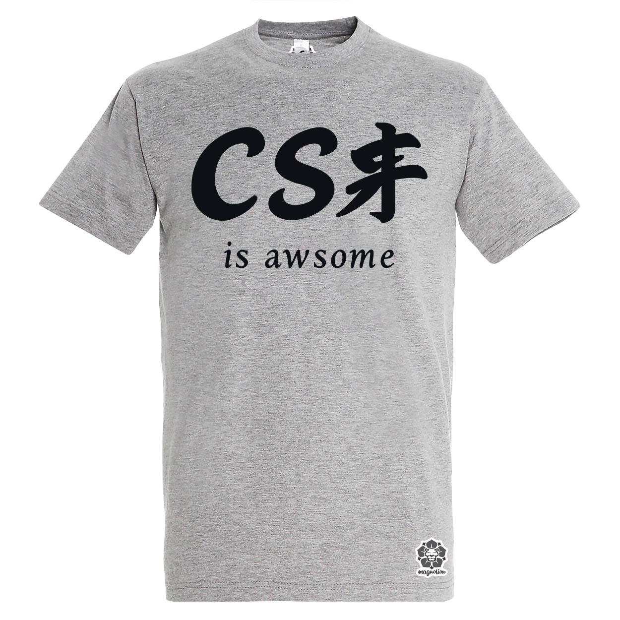 CSS is awesome v8 egyedi póló 
