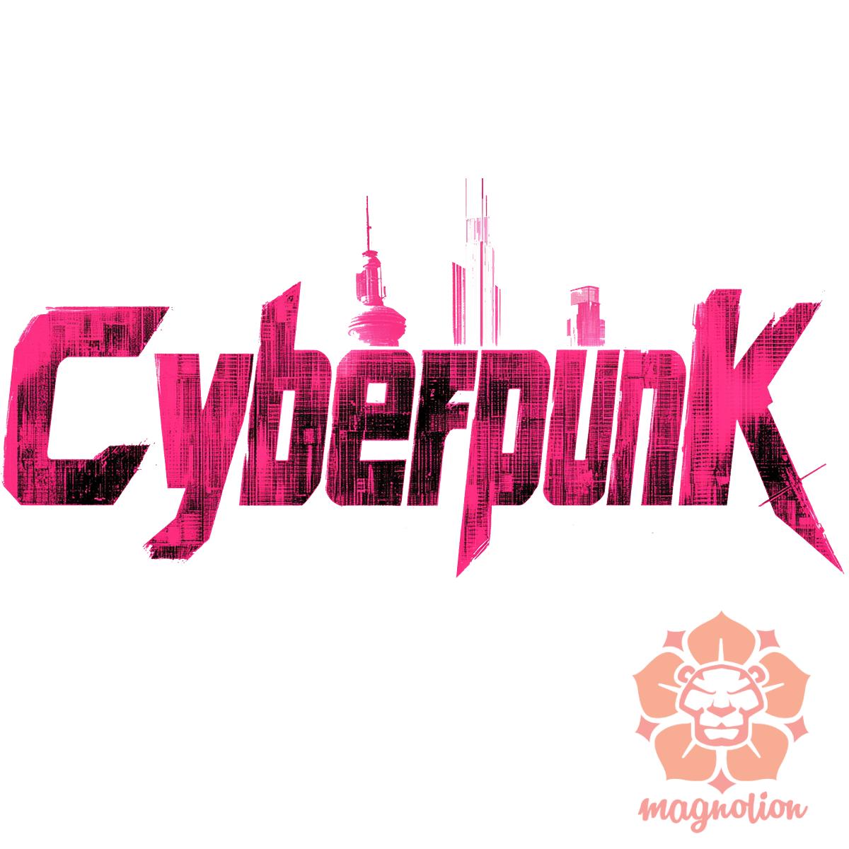 Cyberpunk v19 egyedi póló 
