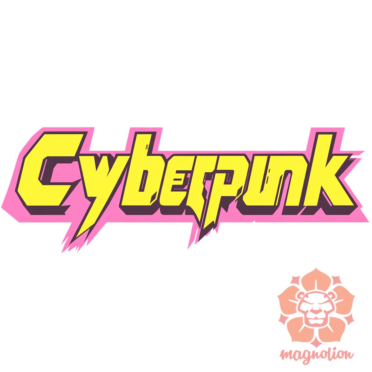 Cyberpunk v42 egyedi póló 