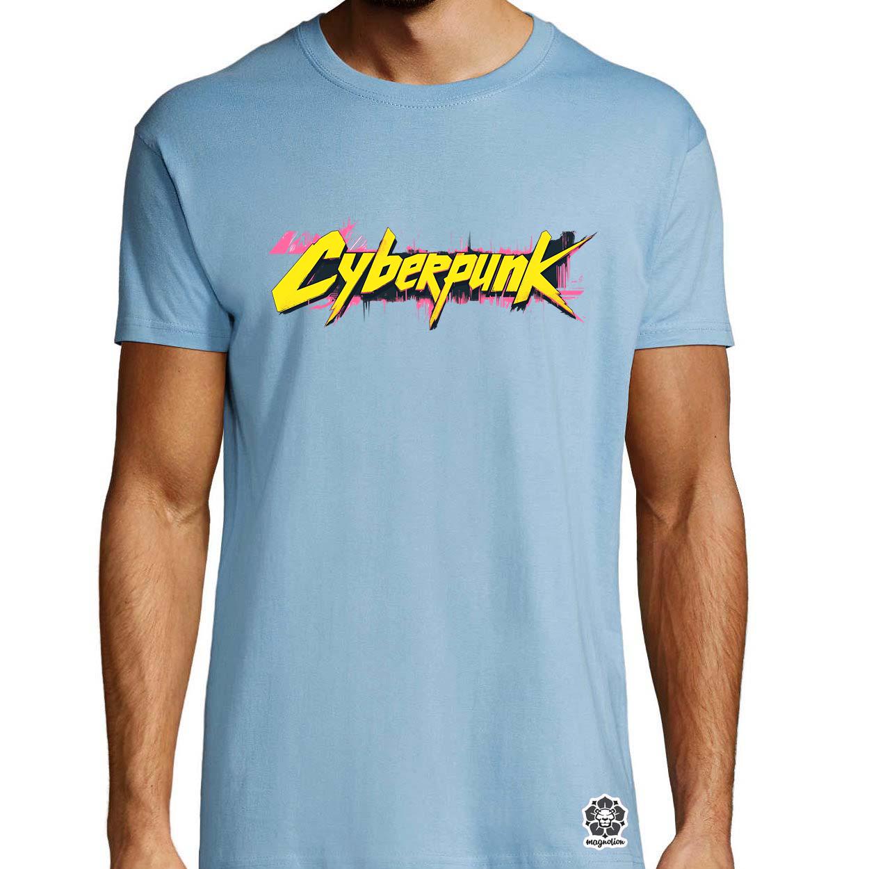 Cyberpunk v43 egyedi póló 