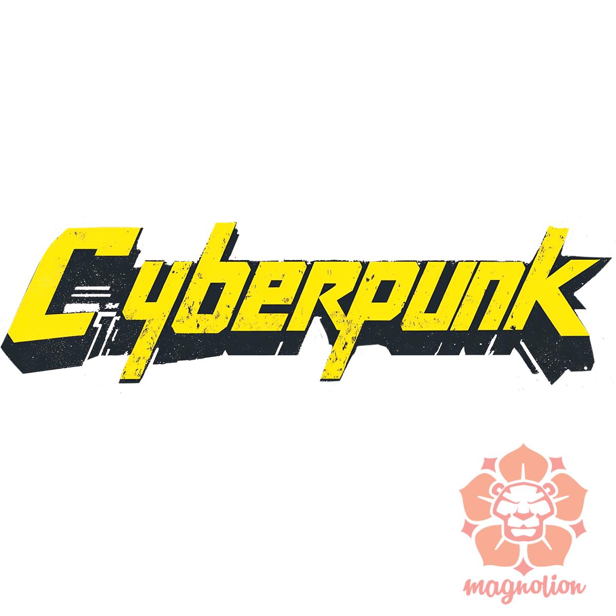 Cyberpunk v47 egyedi póló 