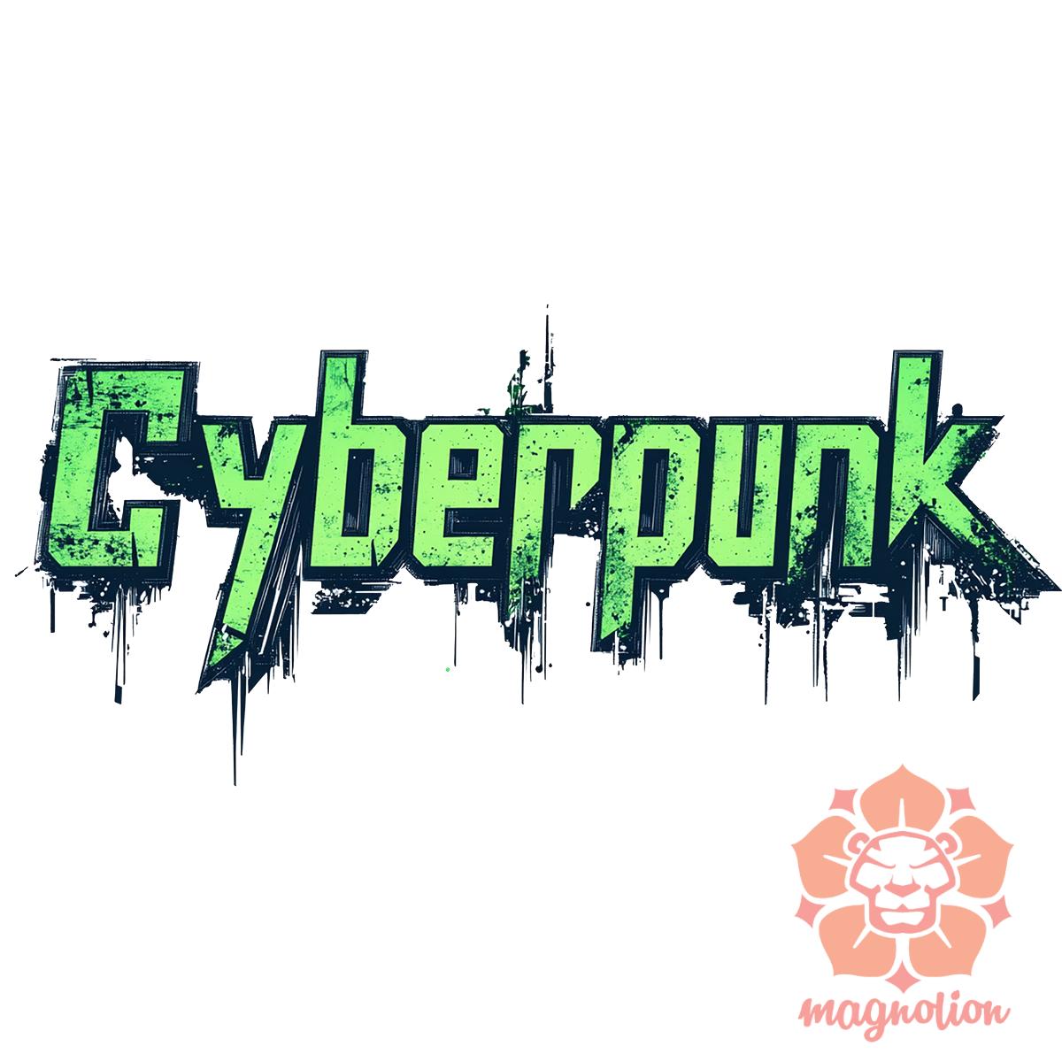 Cyberpunk v7 egyedi póló 