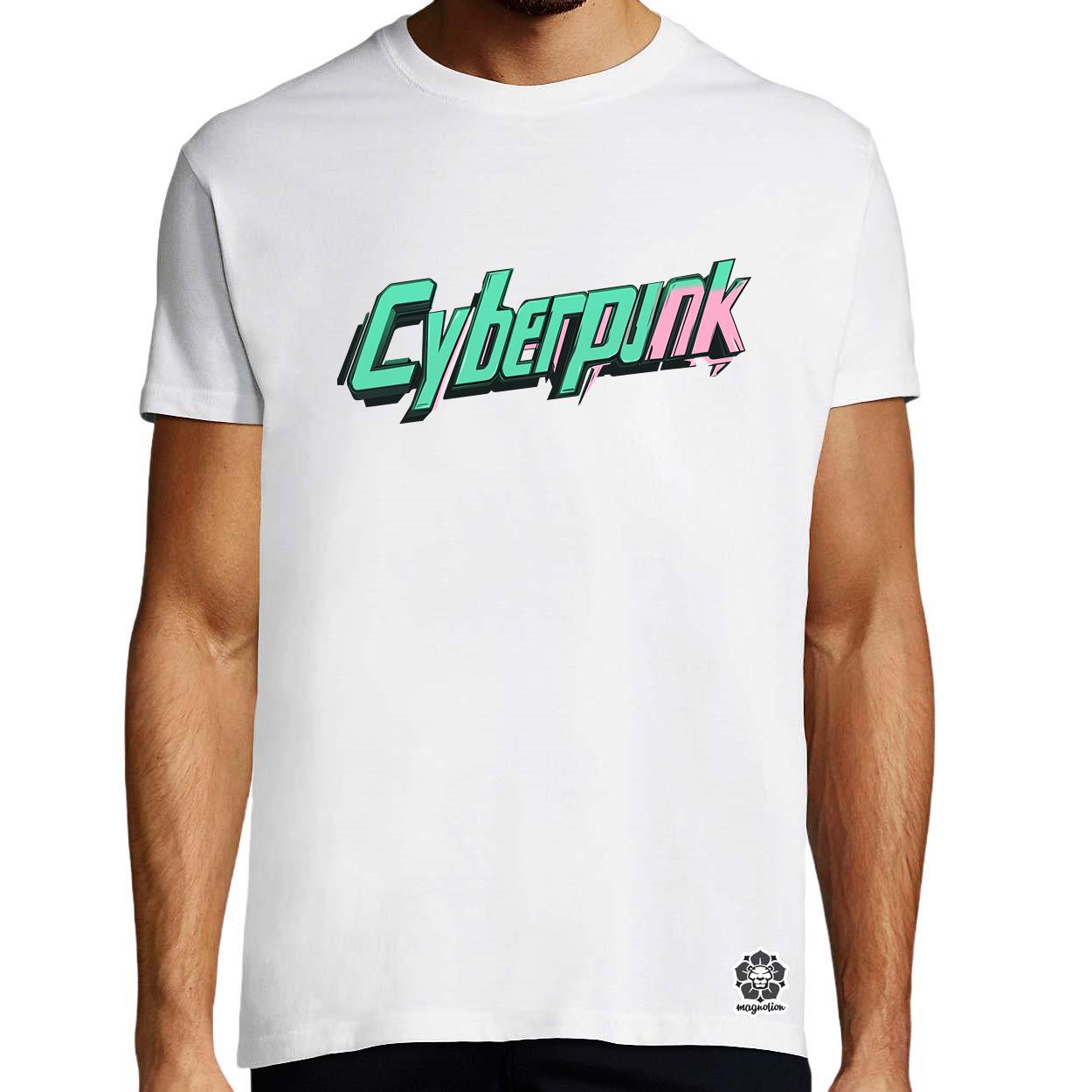 Cyberpunk v8 egyedi póló 