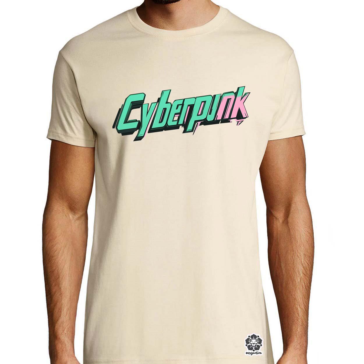 Cyberpunk v8 egyedi póló 