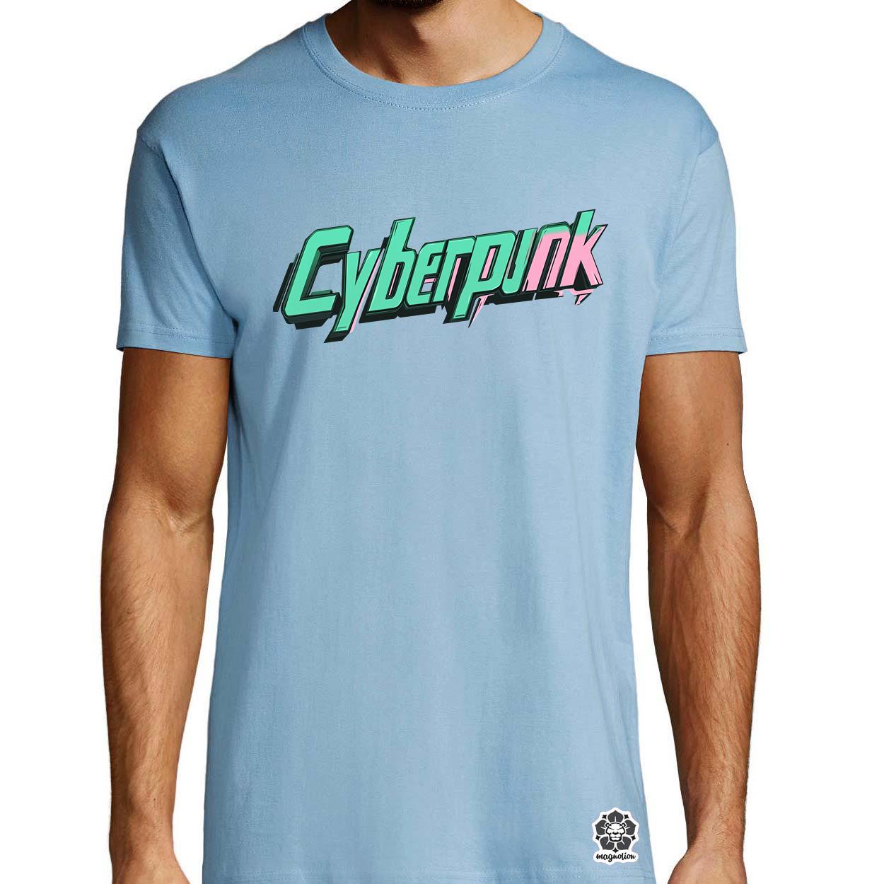 Cyberpunk v8 egyedi póló 