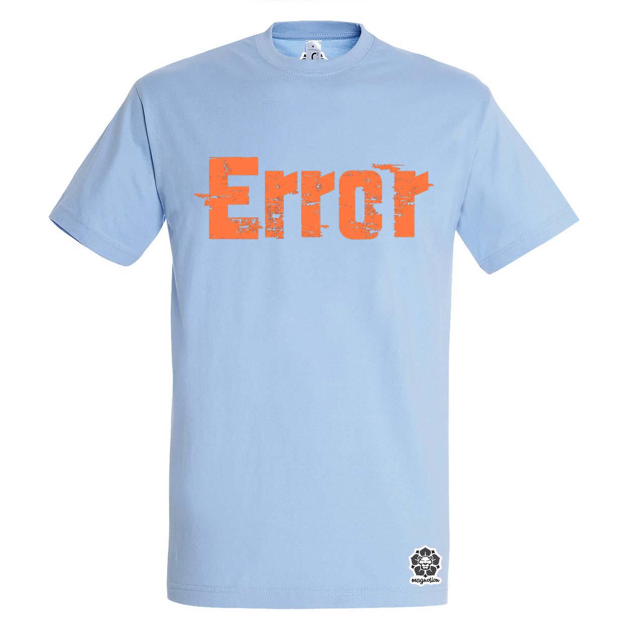 Error v10 egyedi póló 