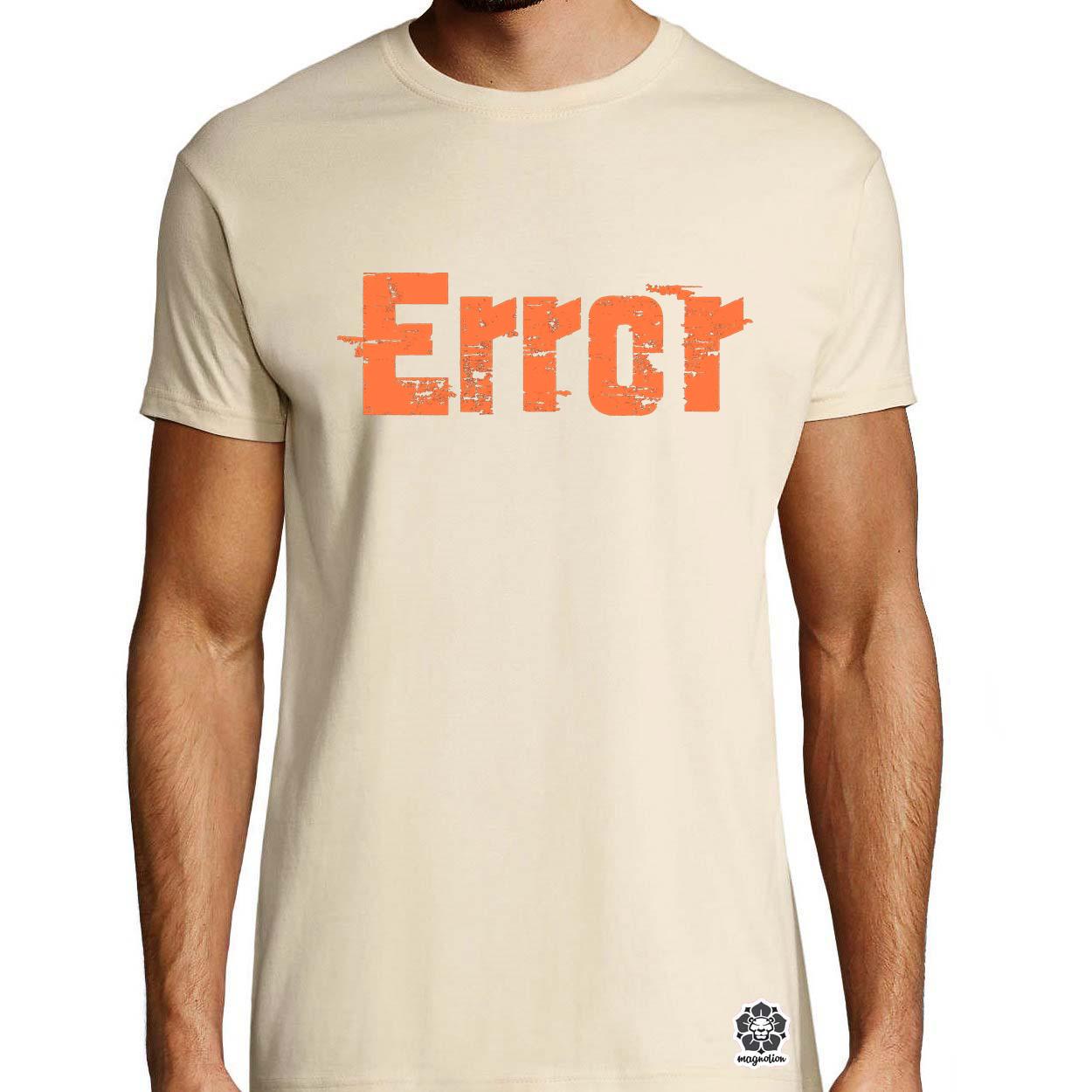 Error v10 egyedi póló 