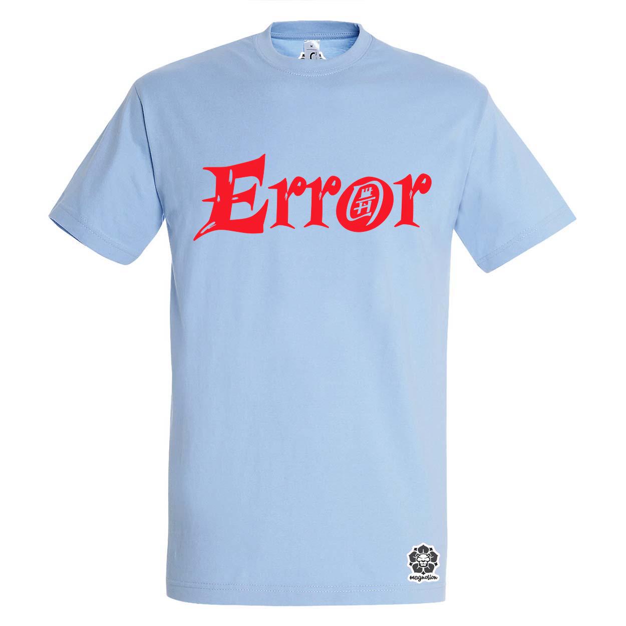 Error v11 egyedi póló 