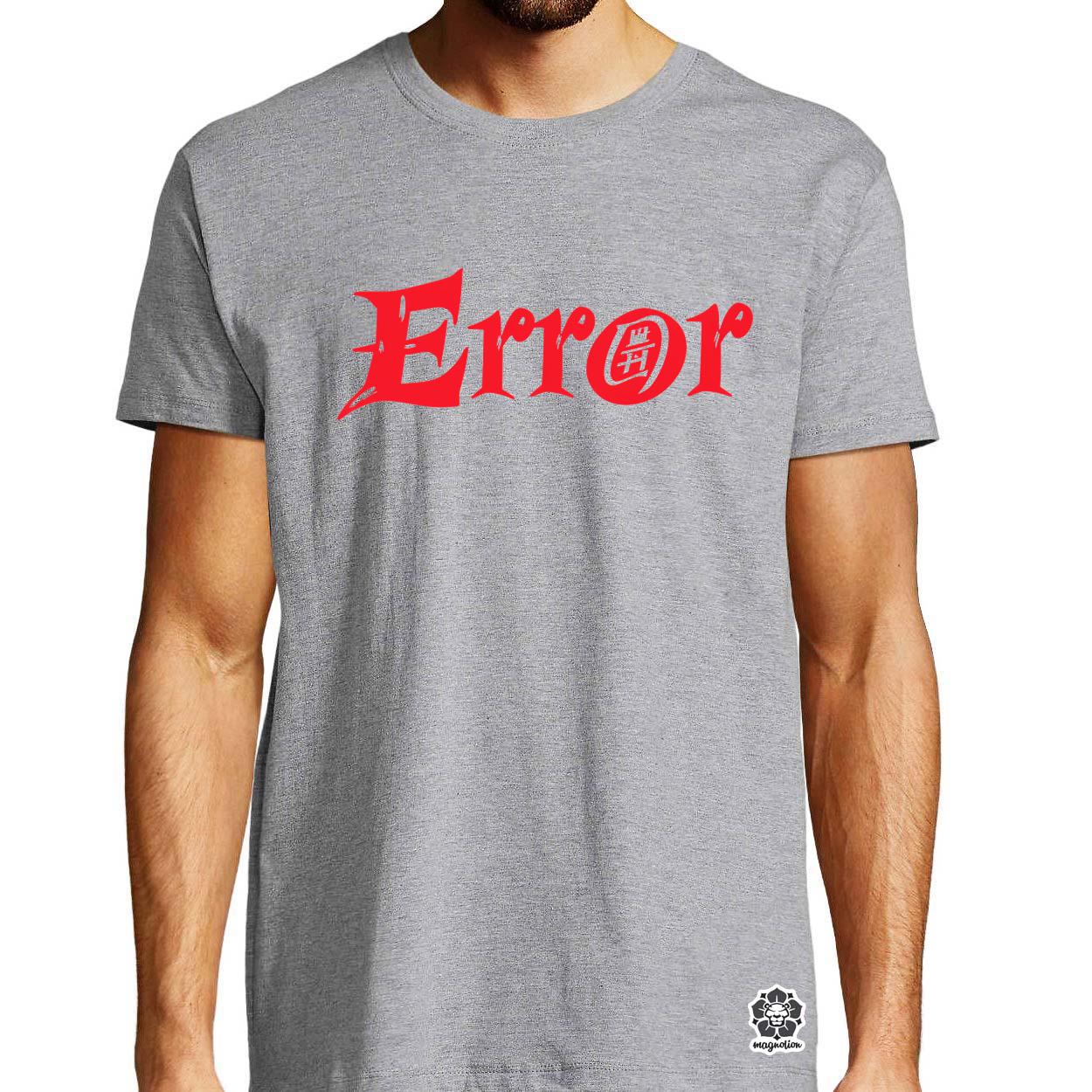 Error v11 egyedi póló 