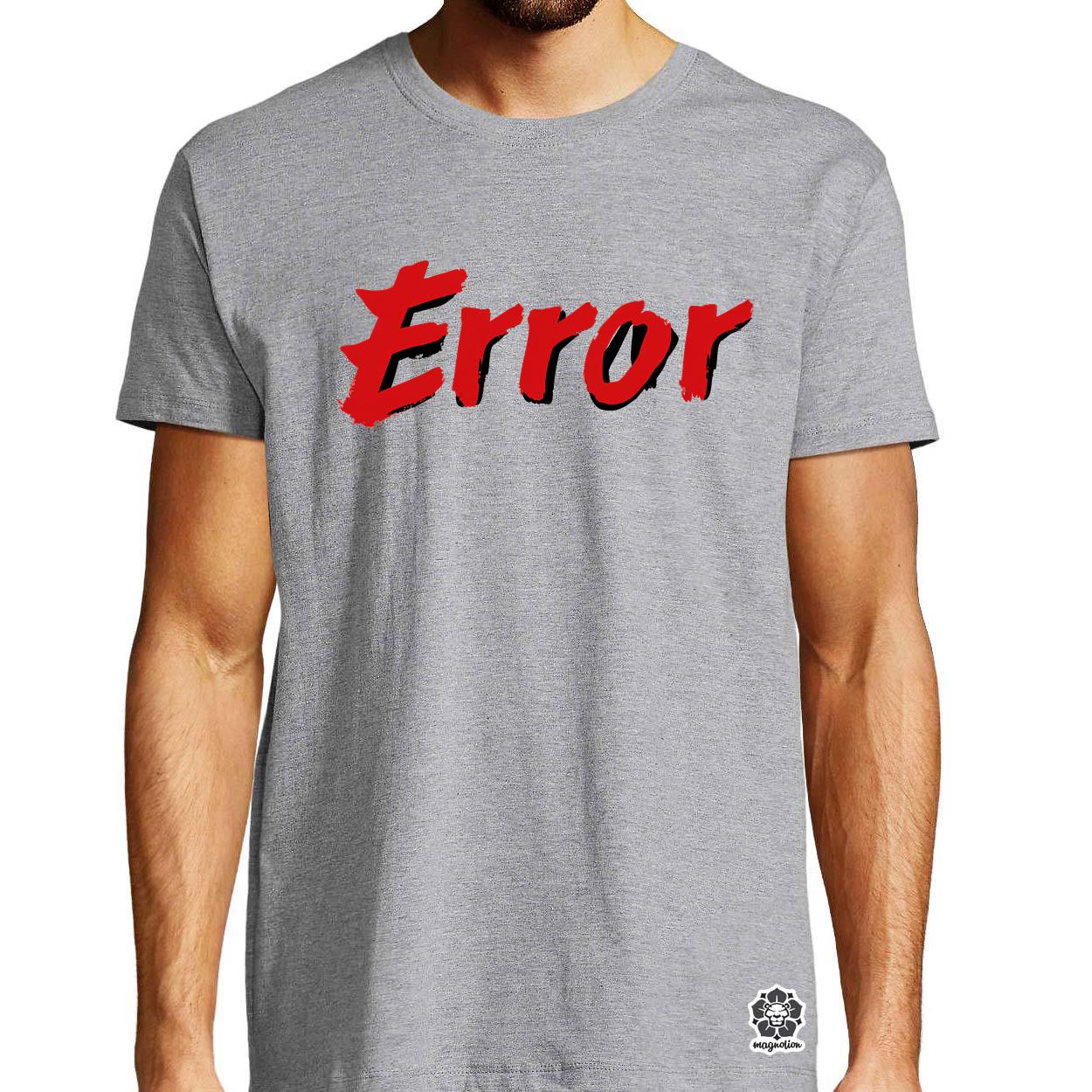 Error v12 egyedi póló 