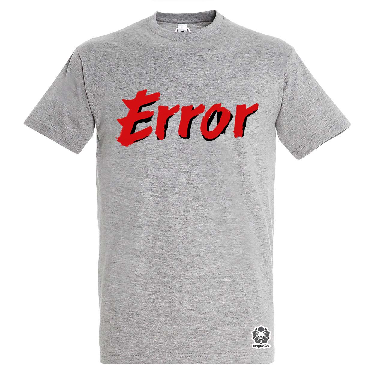 Error v12 egyedi póló 