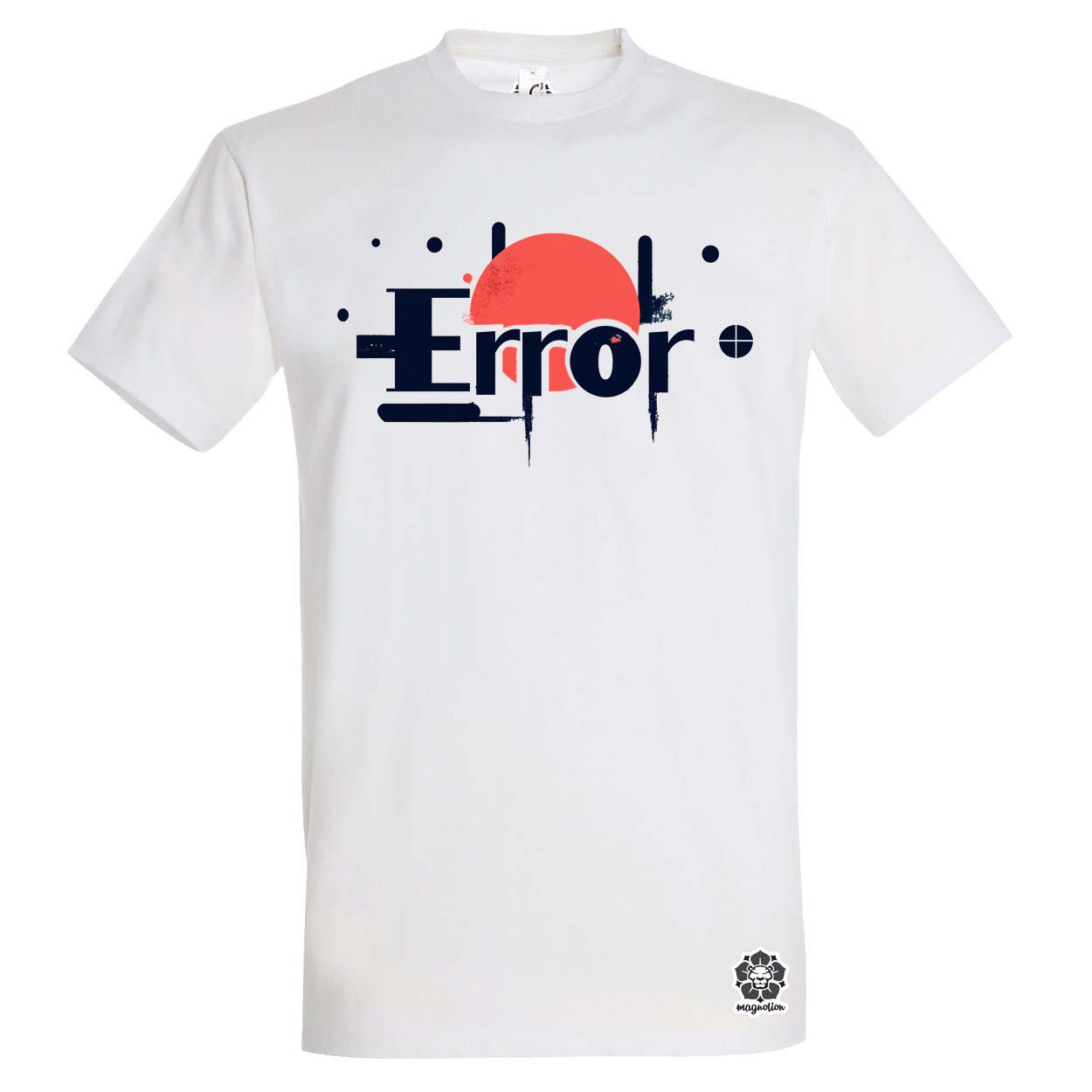 Error v13 egyedi póló 