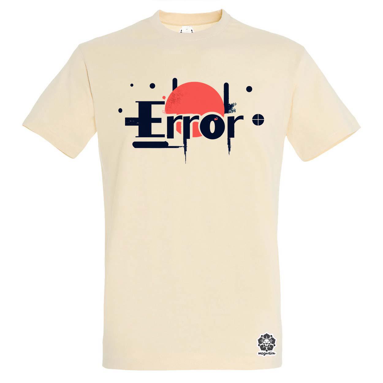 Error v13 egyedi póló 