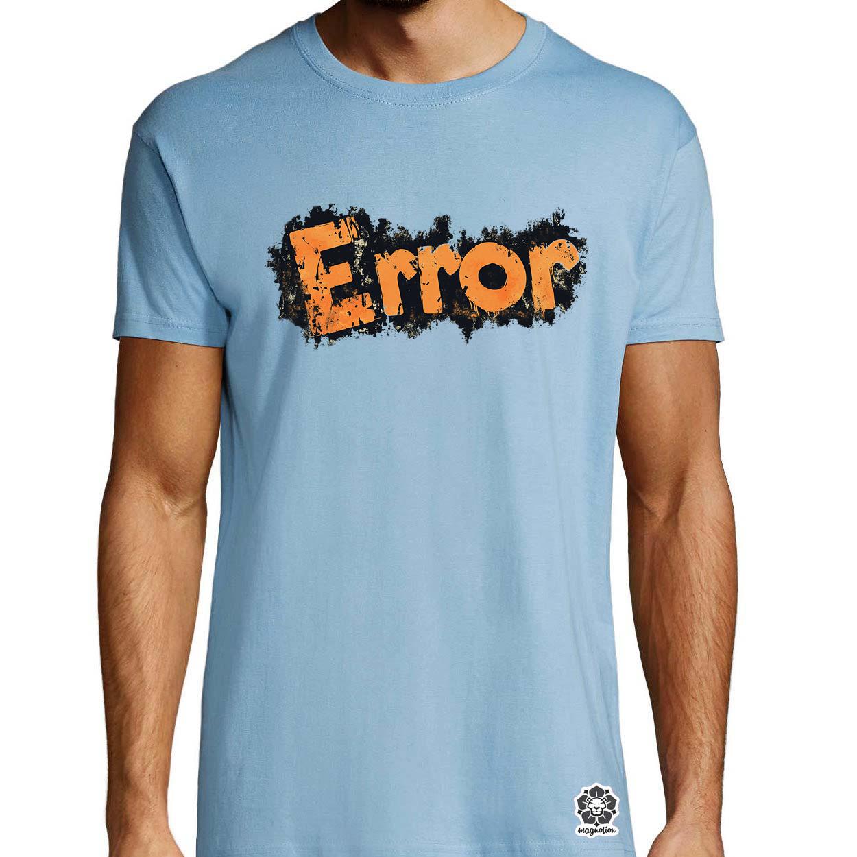 Error v3 egyedi póló 