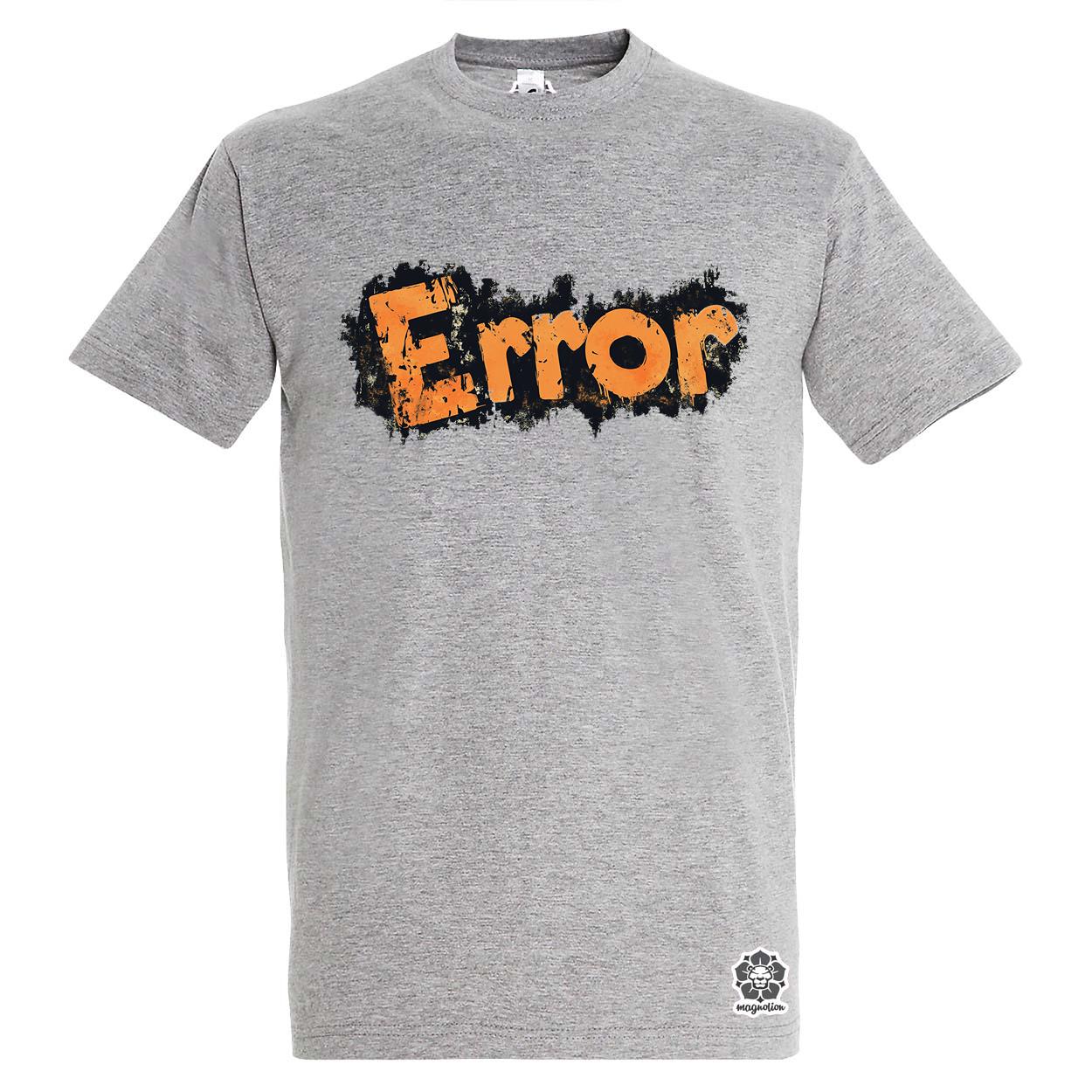 Error v3 egyedi póló 
