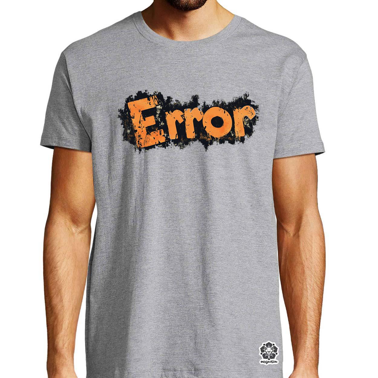 Error v3 egyedi póló 