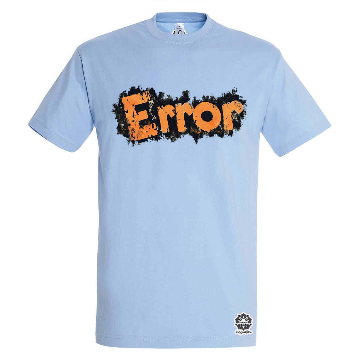 Error v3 egyedi póló 