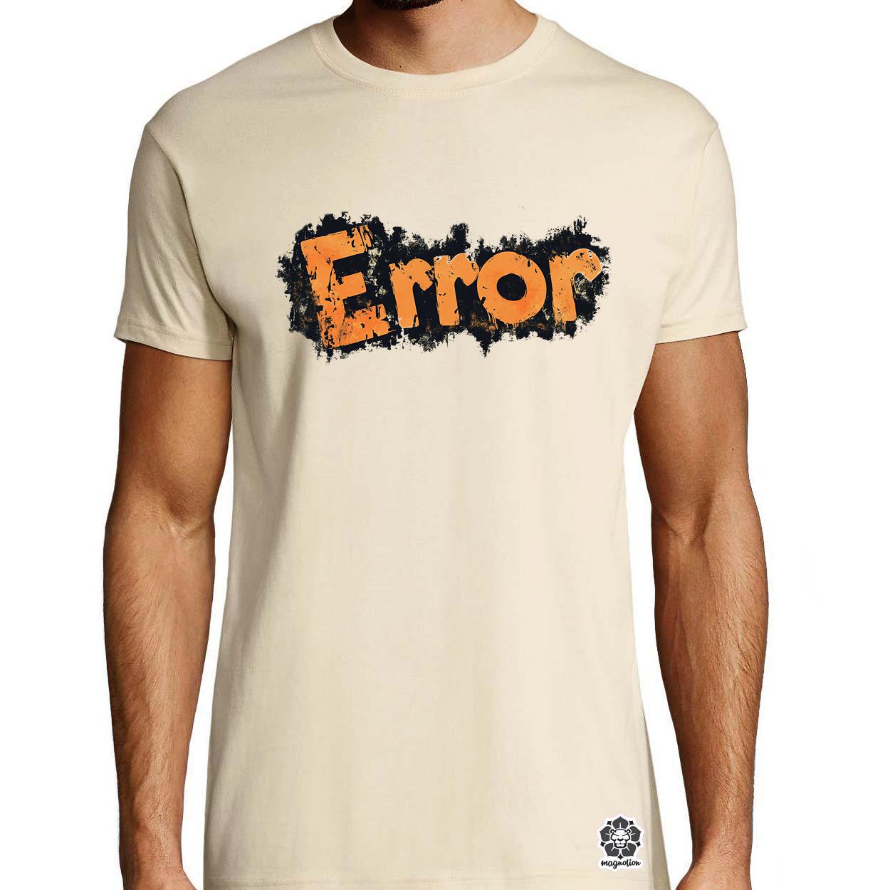 Error v3 egyedi póló 