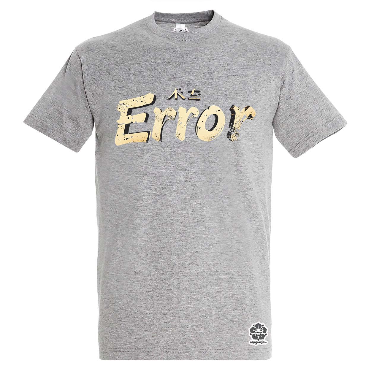 Error v5 egyedi póló 