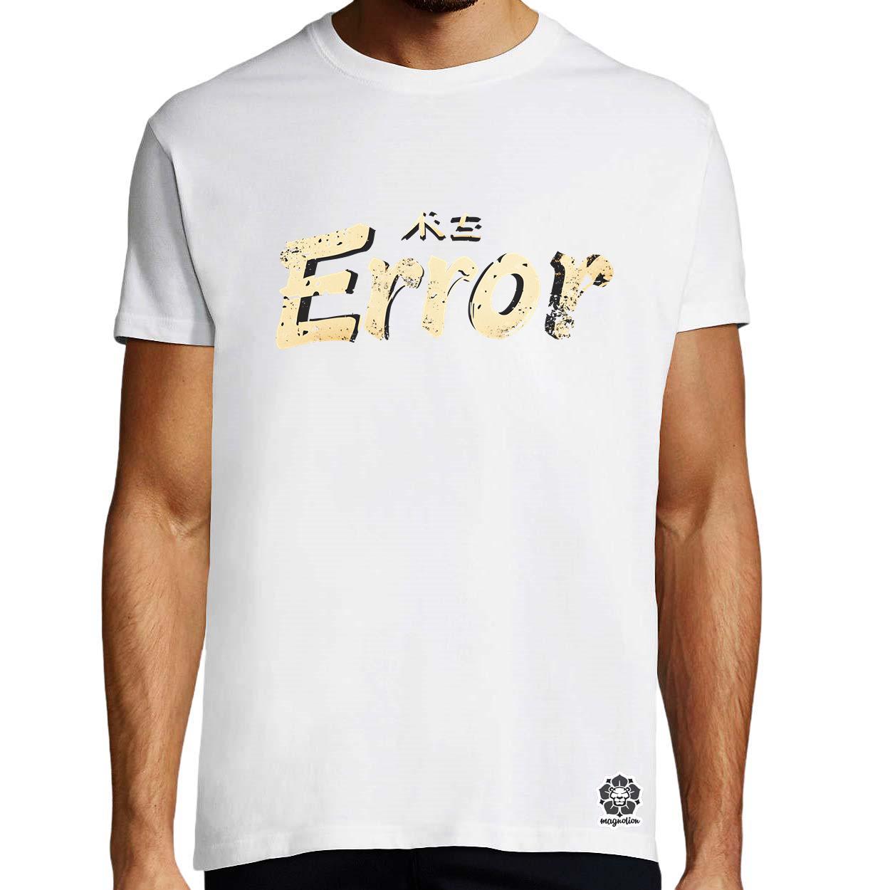 Error v5 egyedi póló 