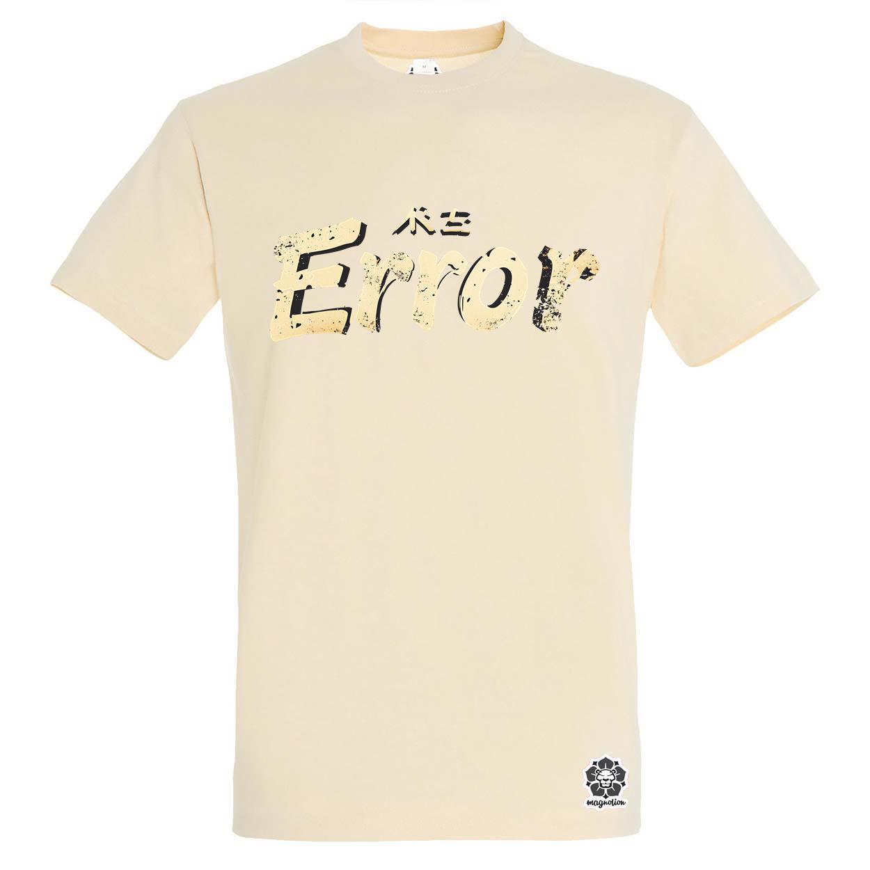 Error v5 egyedi póló 