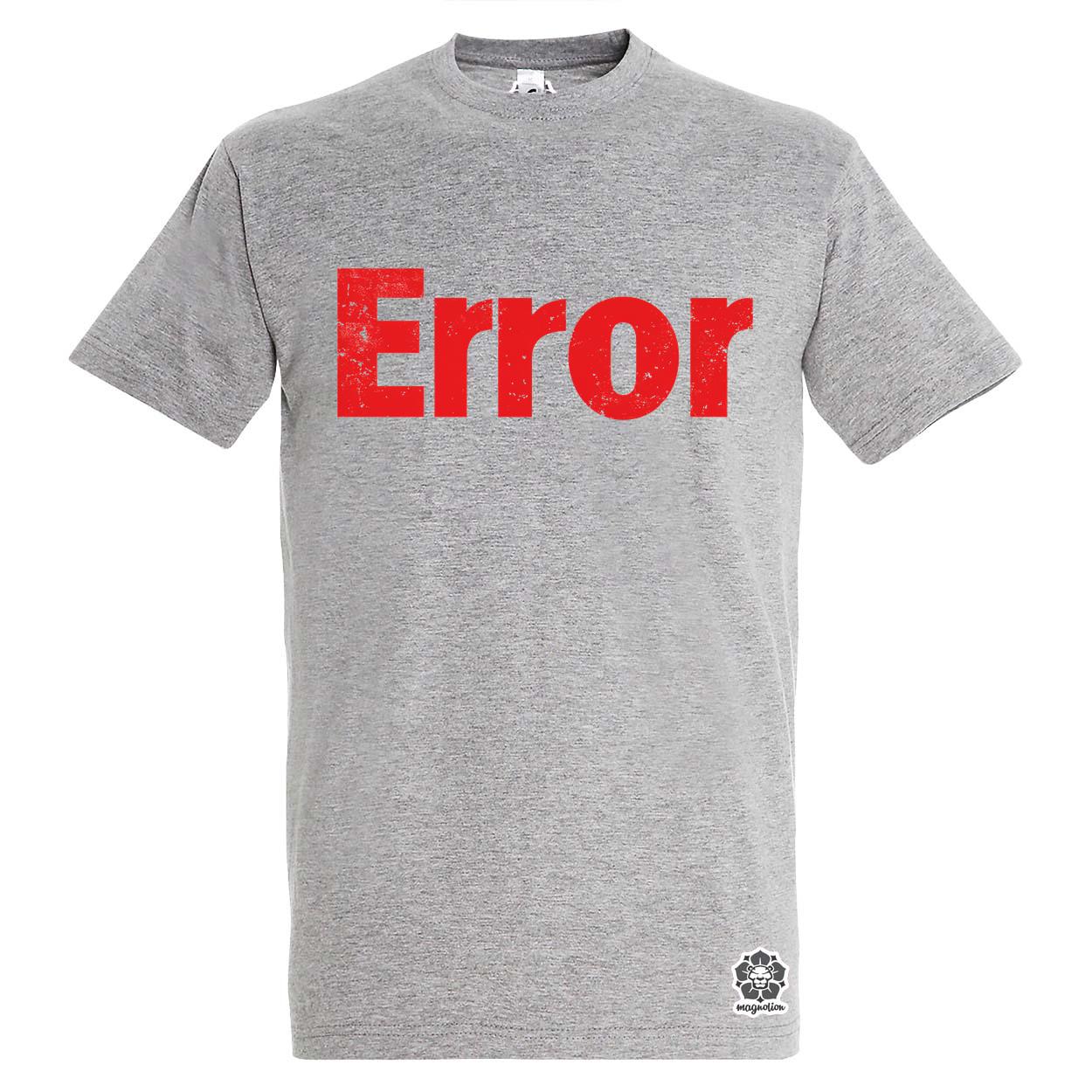 Error v7 egyedi póló 