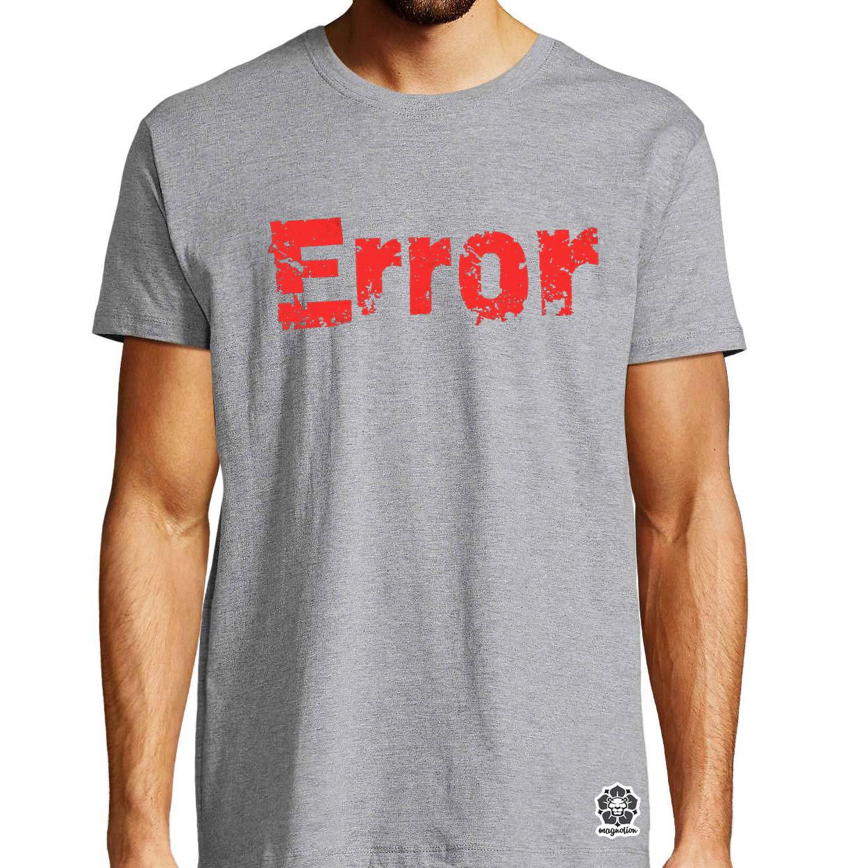 Error v8 egyedi póló 