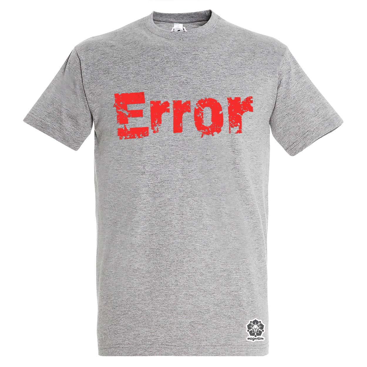 Error v8 egyedi póló 