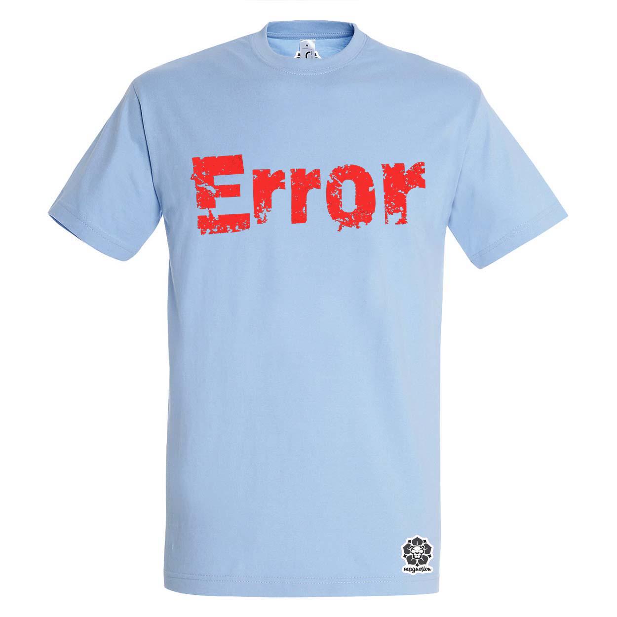 Error v8 egyedi póló 