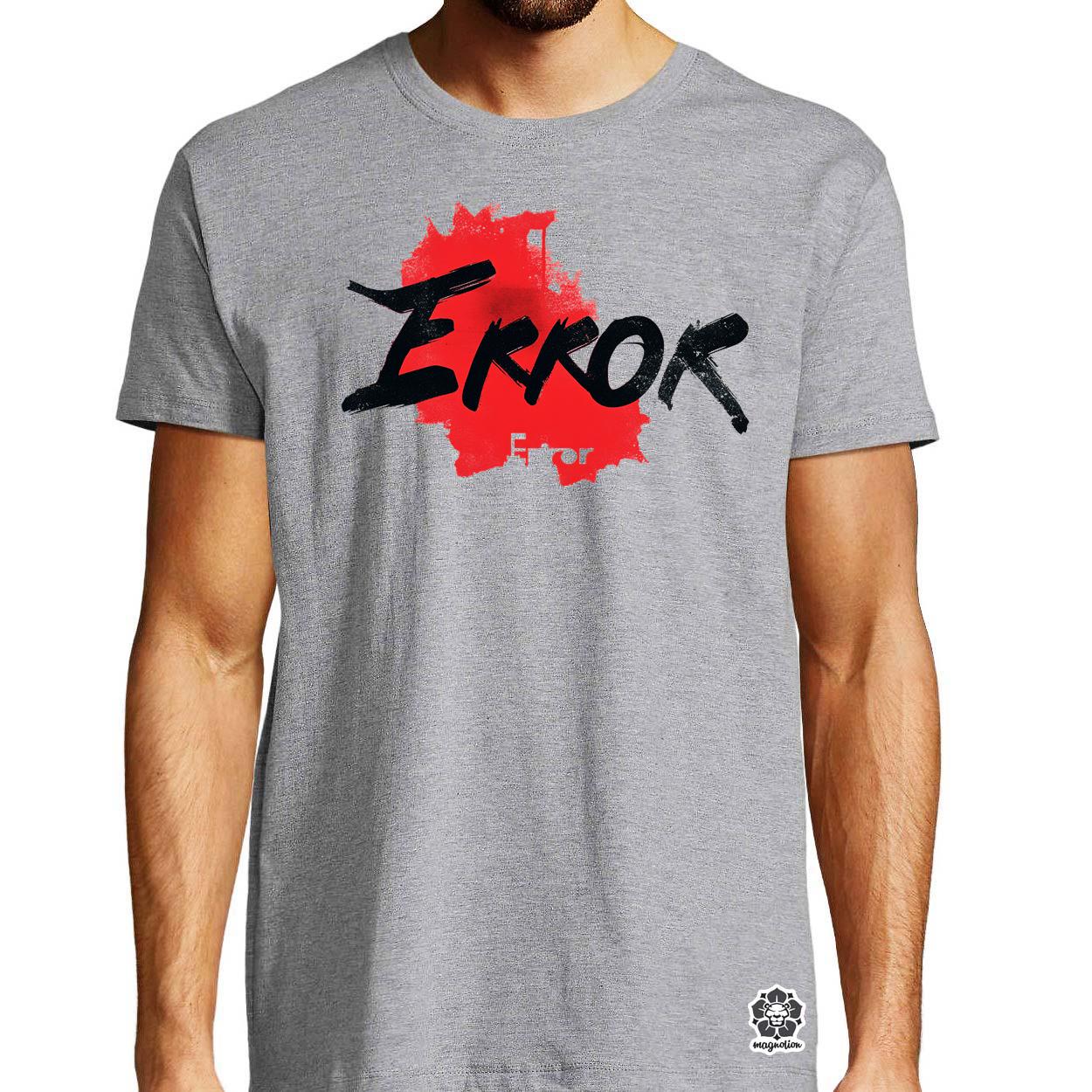 Error v9 egyedi póló 