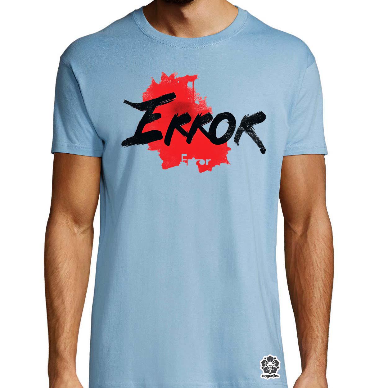 Error v9 egyedi póló 