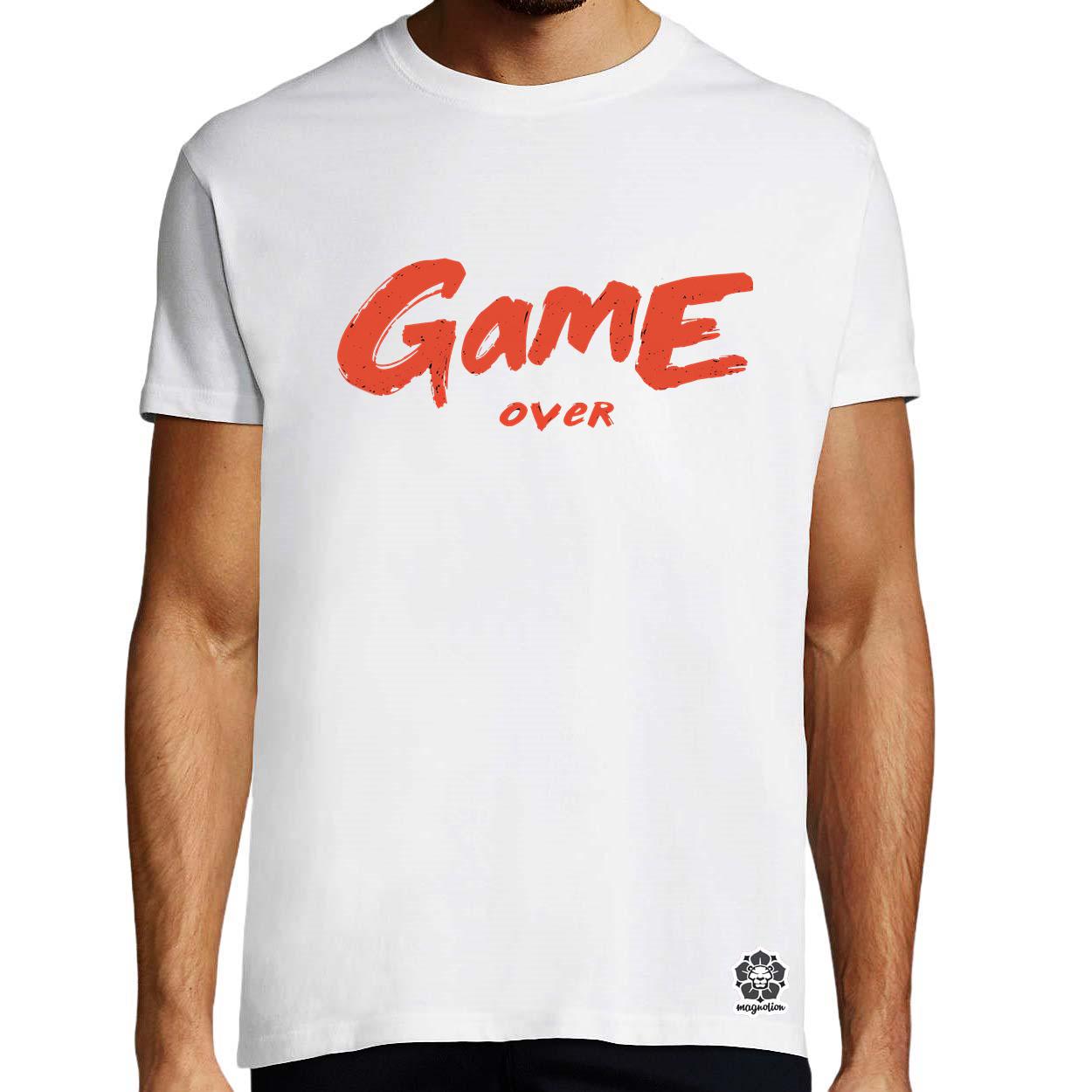 Game over v10 egyedi póló 