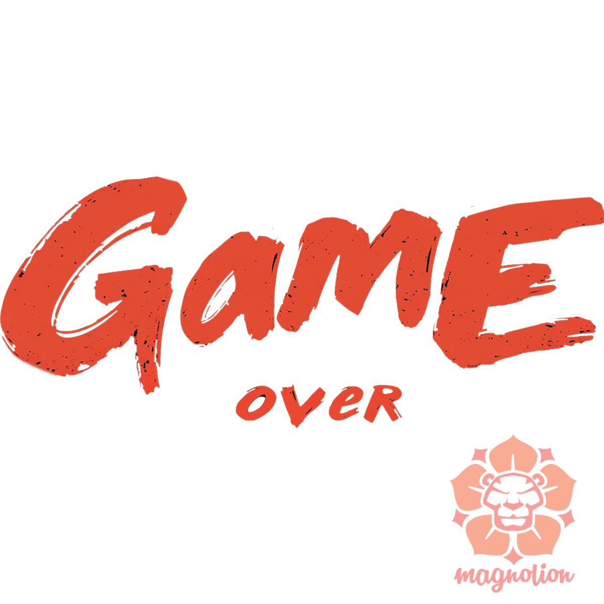 Game over v10 egyedi póló 