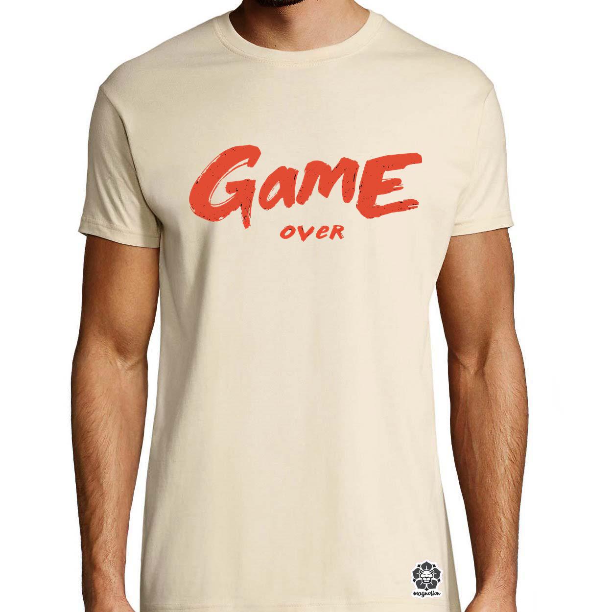 Game over v10 egyedi póló 