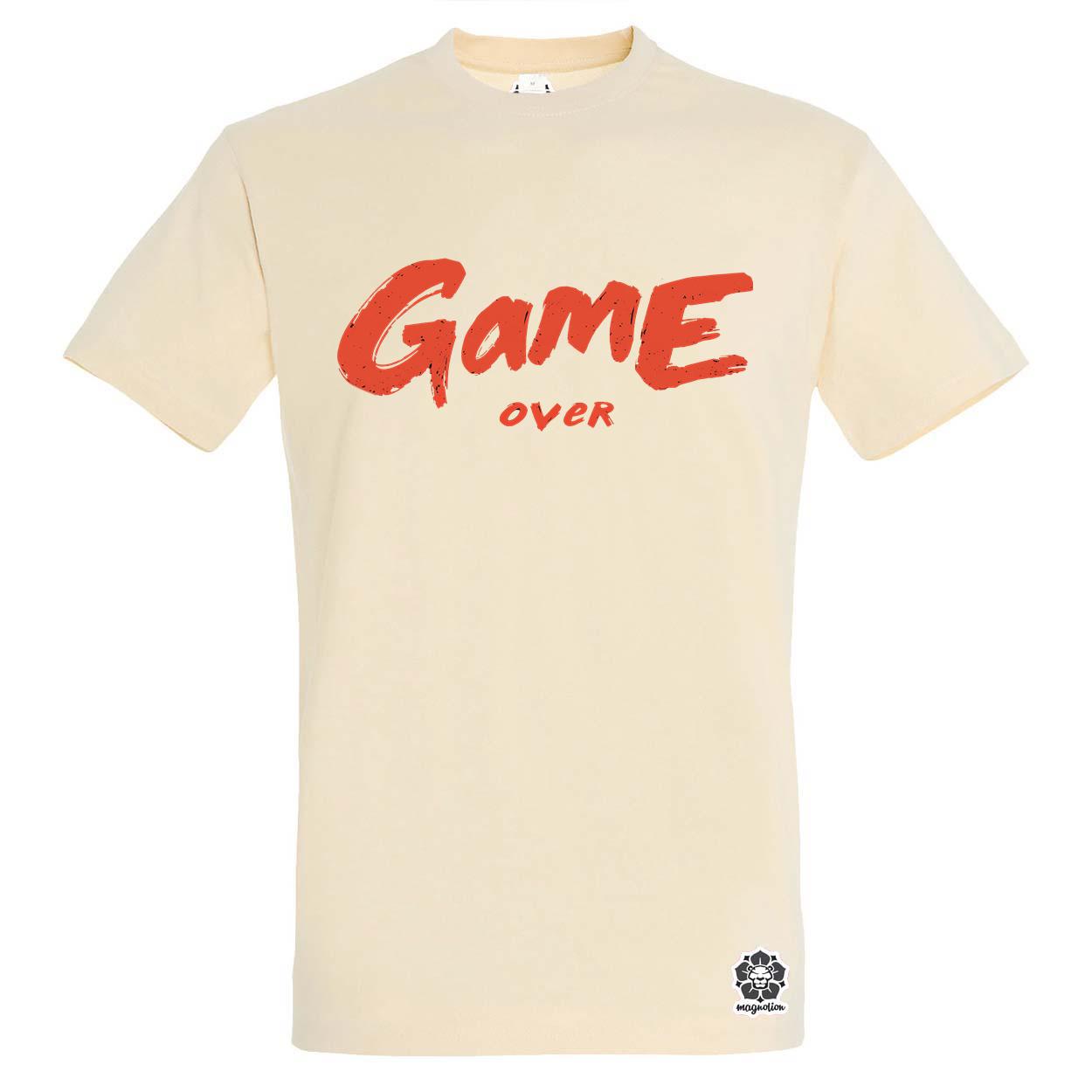 Game over v10 egyedi póló 