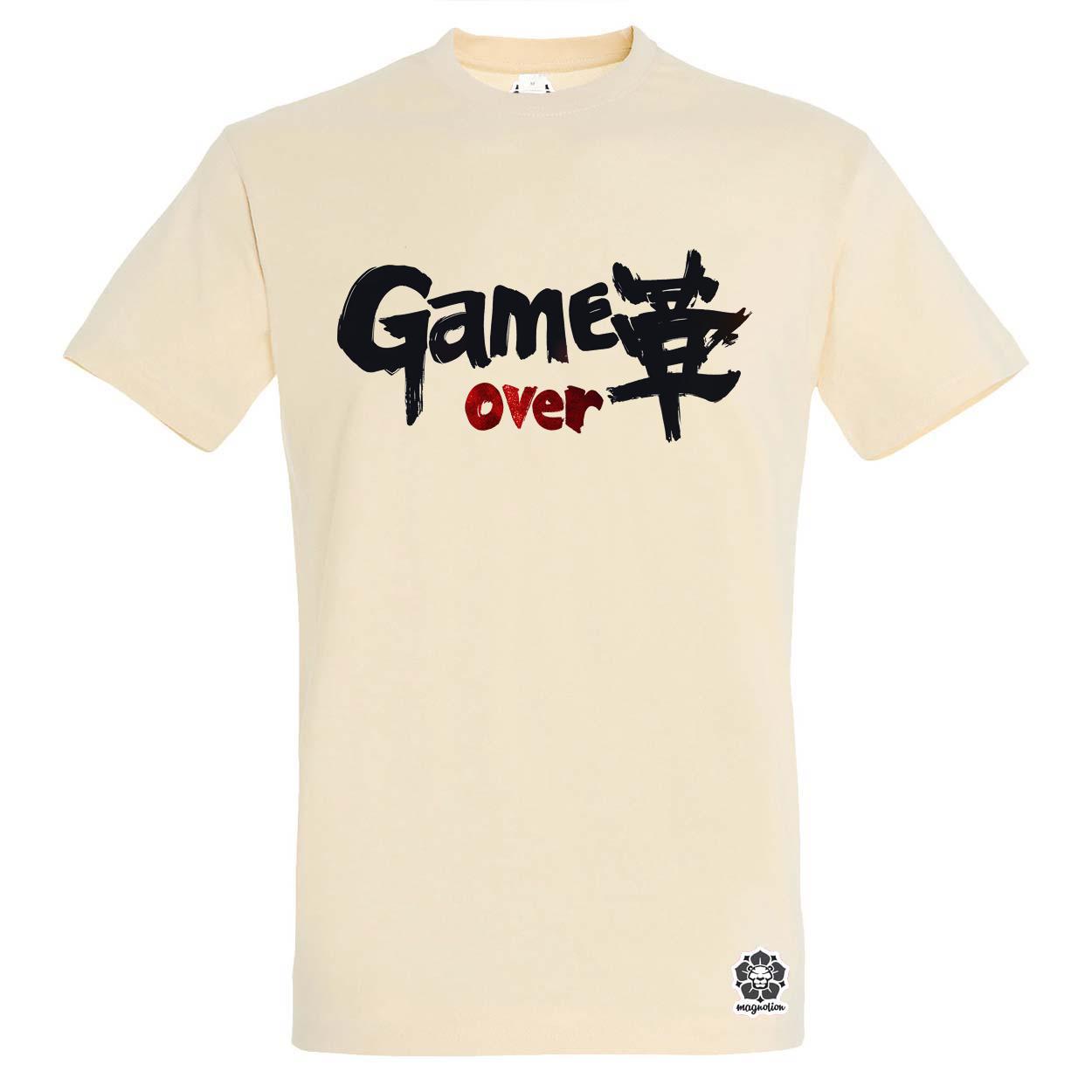 Game over v11 egyedi póló 
