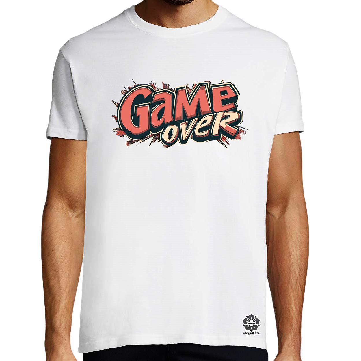 Game over v12 egyedi póló 