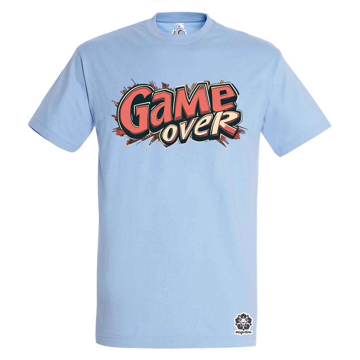 Game over v12 egyedi póló 